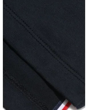 Thom Browne スライドスリット入り リラックスネイビーTシャツ - サムネイル5