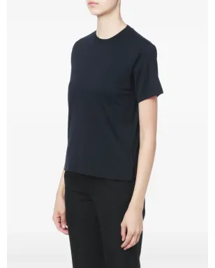 Thom Browne スライドスリット入り リラックスネイビーTシャツ - サムネイル3