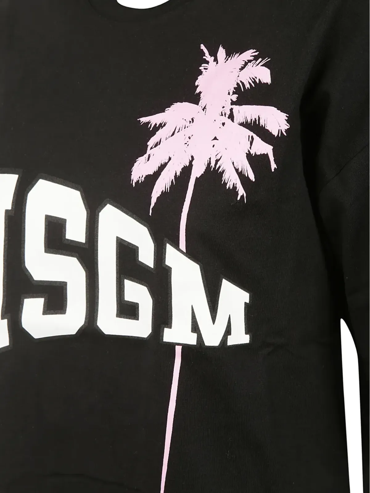 MSGM ロゴ パームツリー Tシャツ - 画像3