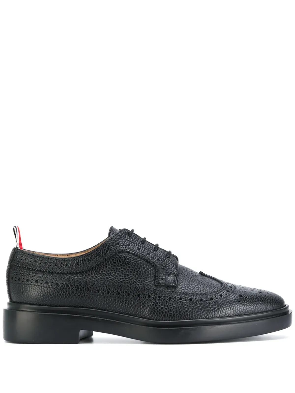 Thom Browne ロングウィング レザー ブローグス - 画像5
