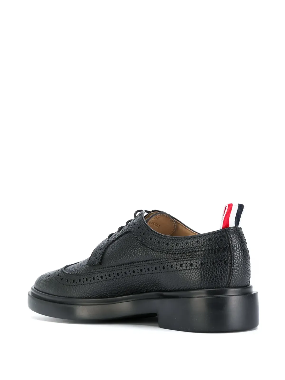 Thom Browne ロングウィング レザー ブローグス - 画像2