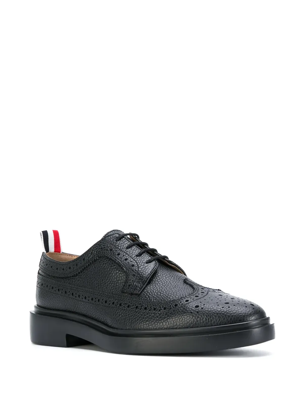 Thom Browne ロングウィング レザー ブローグス - 画像4