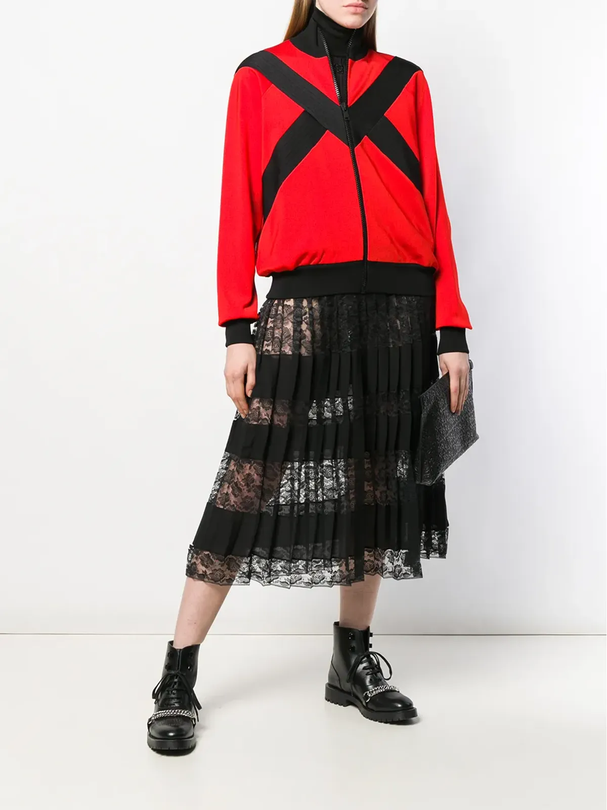 Givenchy コントラストパネルジップジャケット - 画像2