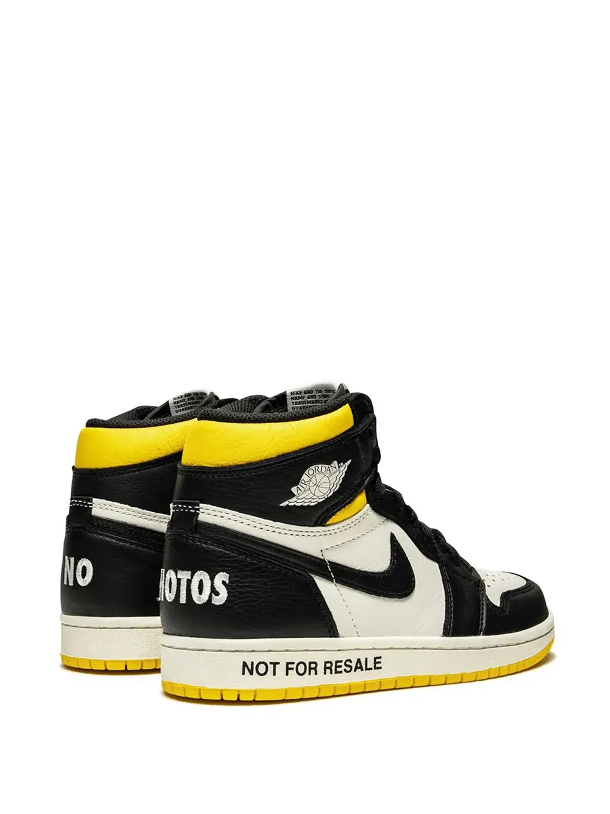 Jordan エアジョーダン 1 レトロ ハイ OG NRG Not For Resale Maize スニーカー - 画像3