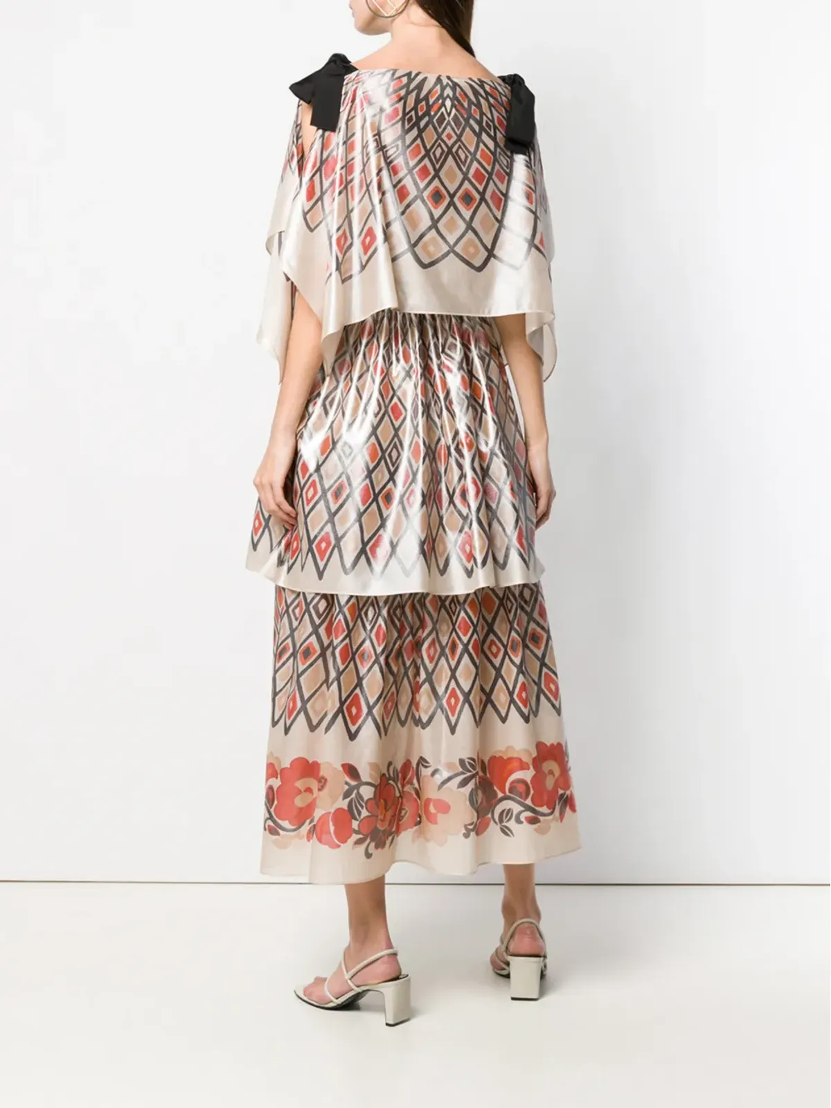 FENDI ジオメトリック スカートドレス - 画像4