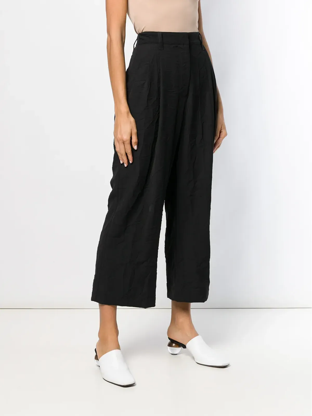3.1 Phillip Lim クロップドストレートテーラードパンツ - 画像3