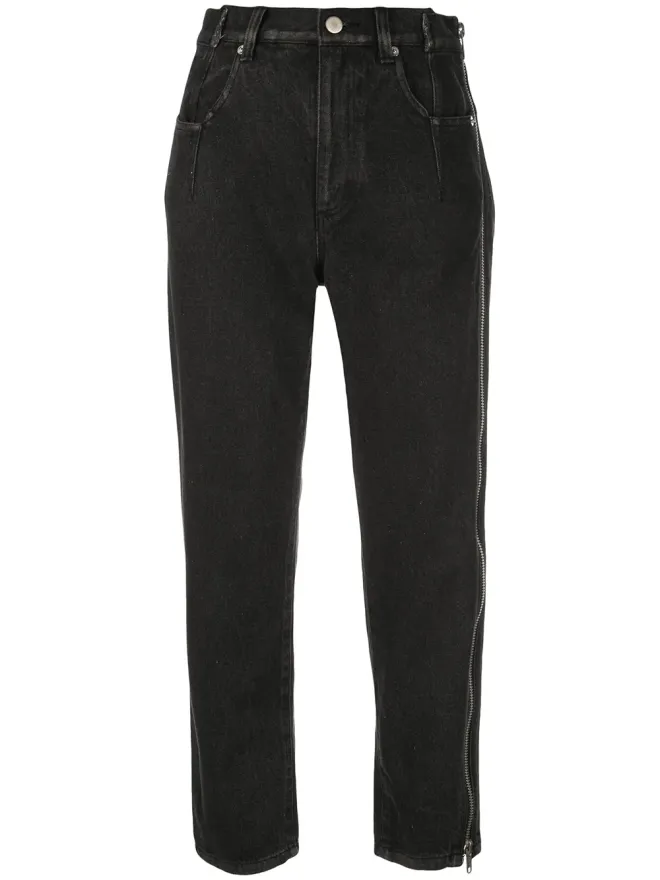 3.1 Phillip Lim 3.1 Phillip Lim ジップディテール クロップドジーンズの商品画像