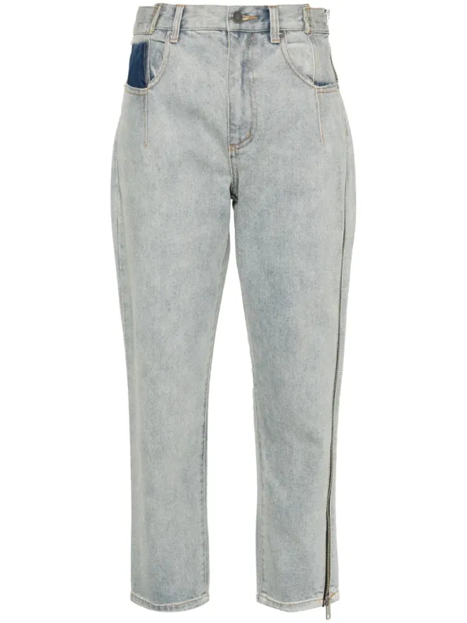 3.1 Phillip Lim 3.1 Phillip Lim ハイウェスト・クロップドジーンズの商品画像