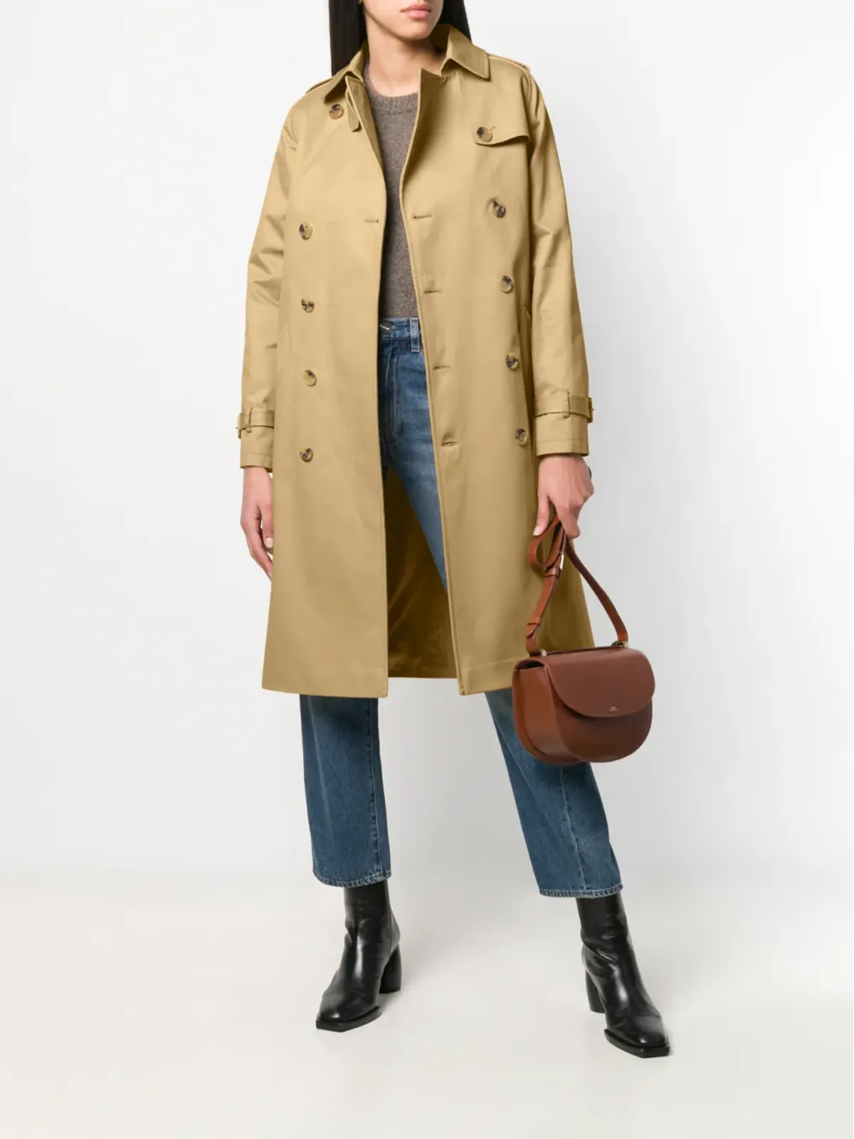 A.P.C. Greta トレンチコート - 画像2
