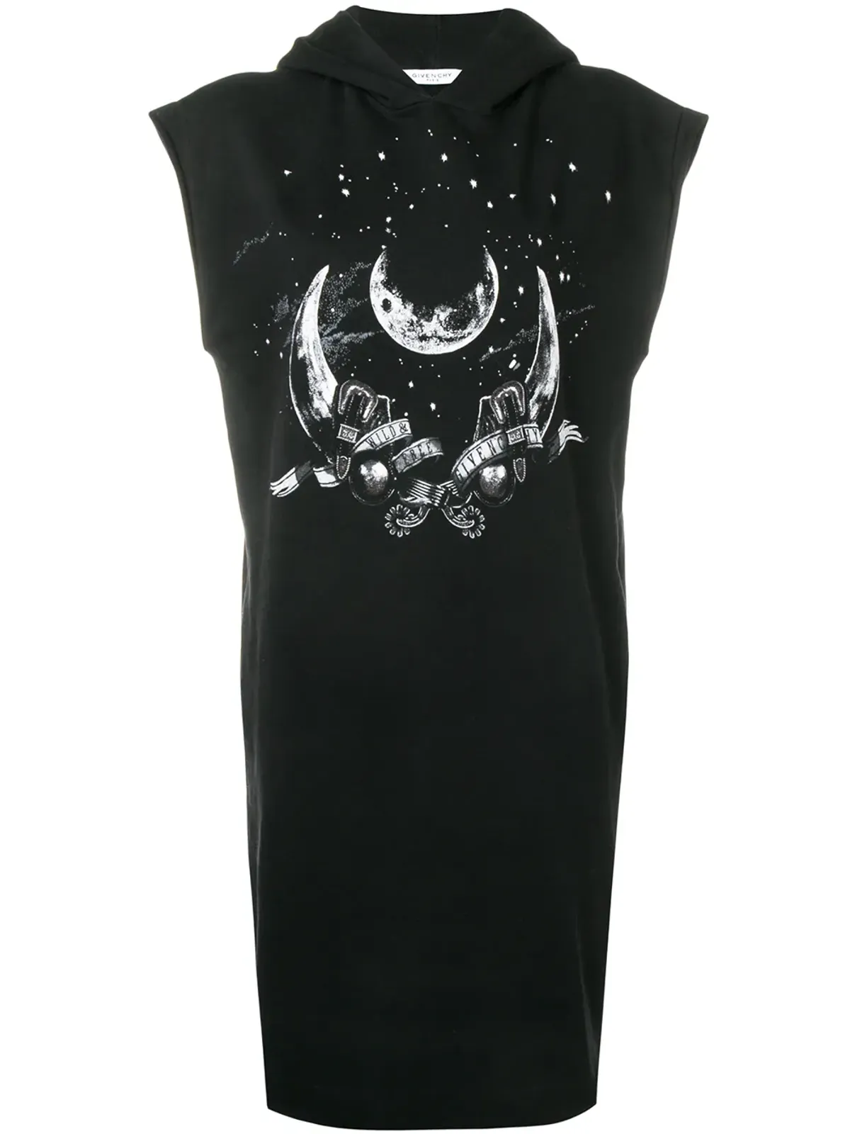 Givenchy プリントTシャツドレス（ブラック） - 画像1