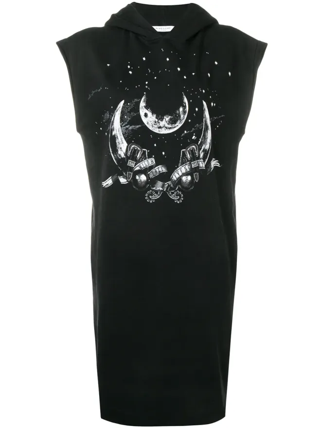 Givenchy Givenchy プリントTシャツドレス（ブラック）の商品画像