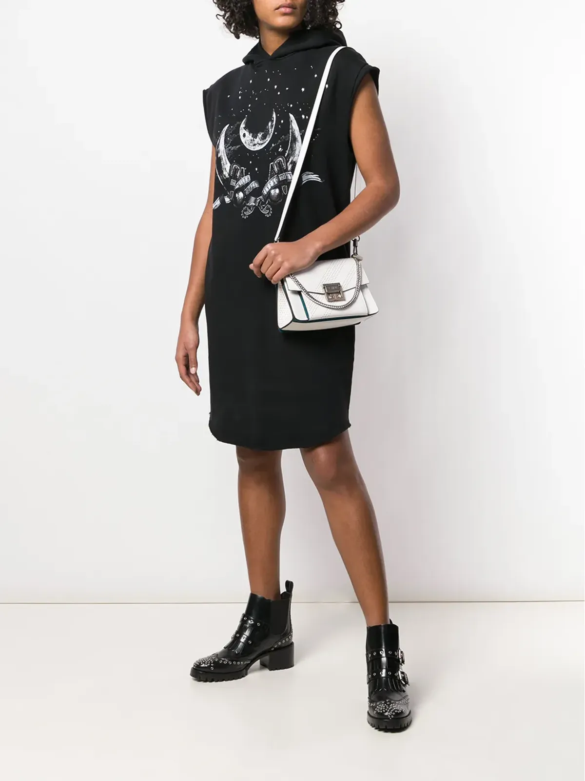 Givenchy プリントTシャツドレス（ブラック） - 画像2