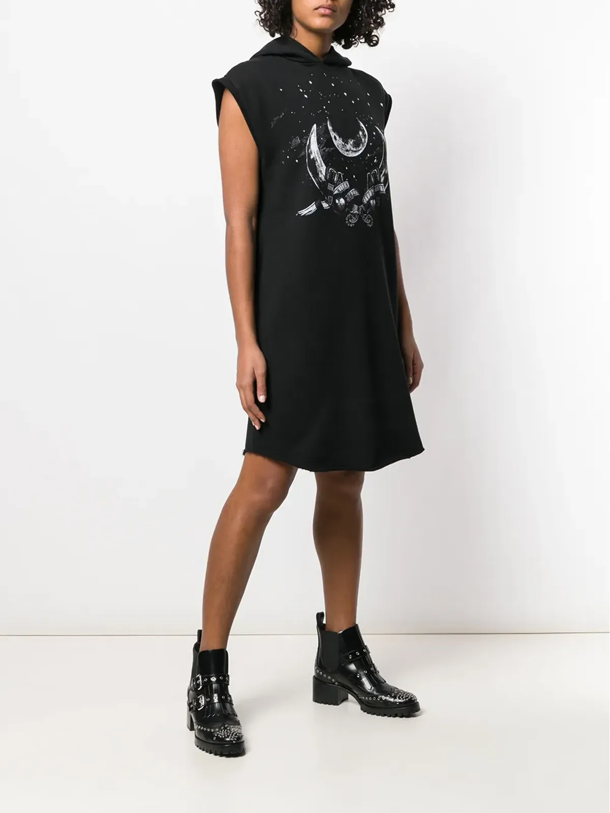 Givenchy プリントTシャツドレス（ブラック） - 画像3
