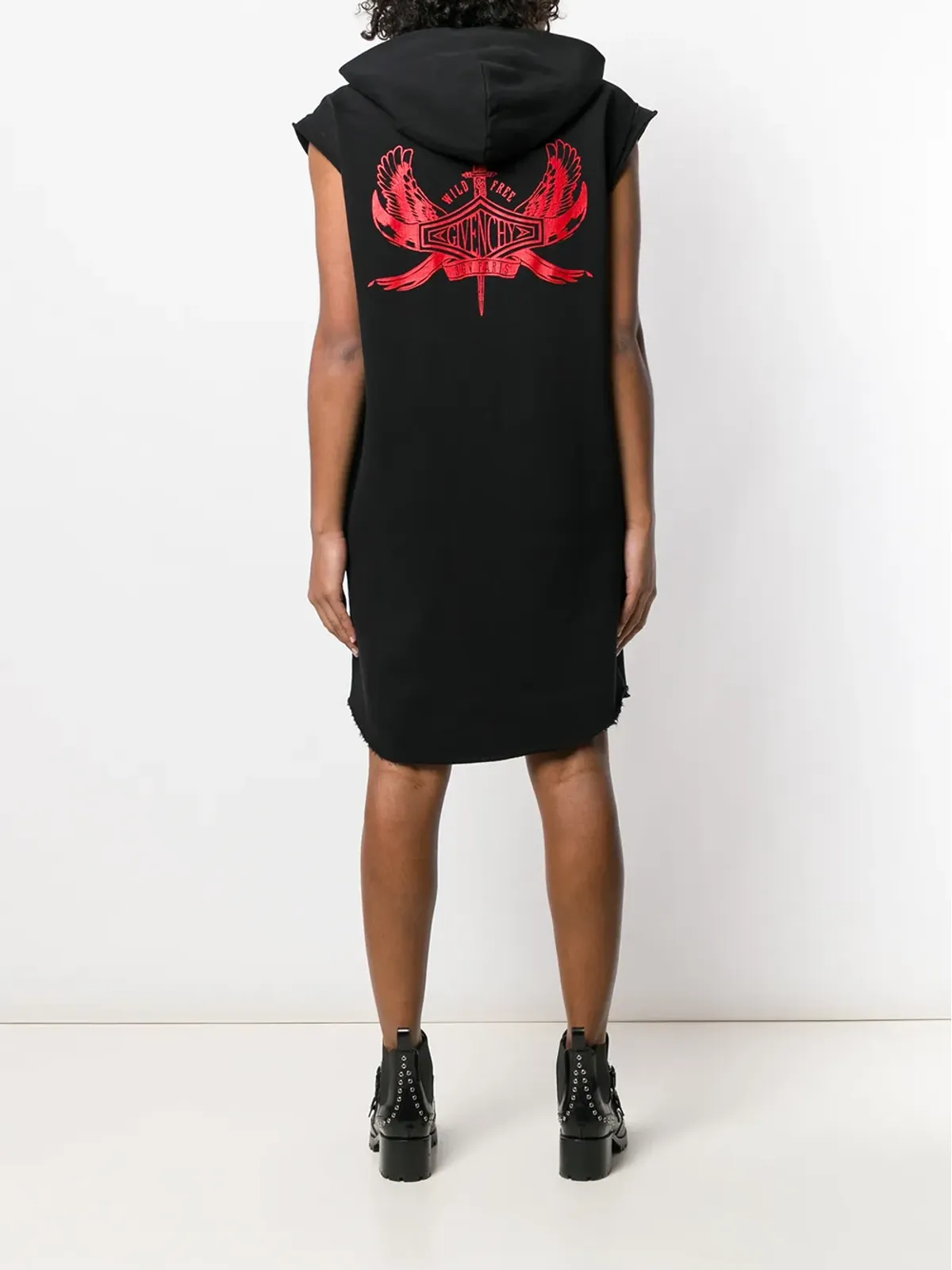 Givenchy プリントTシャツドレス（ブラック） - 画像4