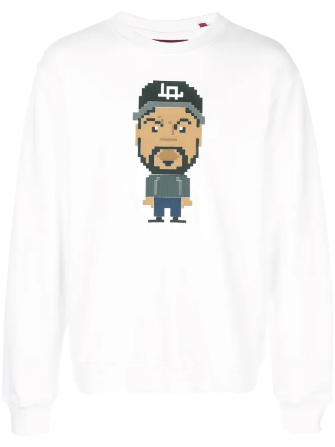Mostly Heard Rarely Seen 8-Bit Mostly Heard Rarely Seen 8-Bit CMPTNプリントスウェットシャツの商品画像