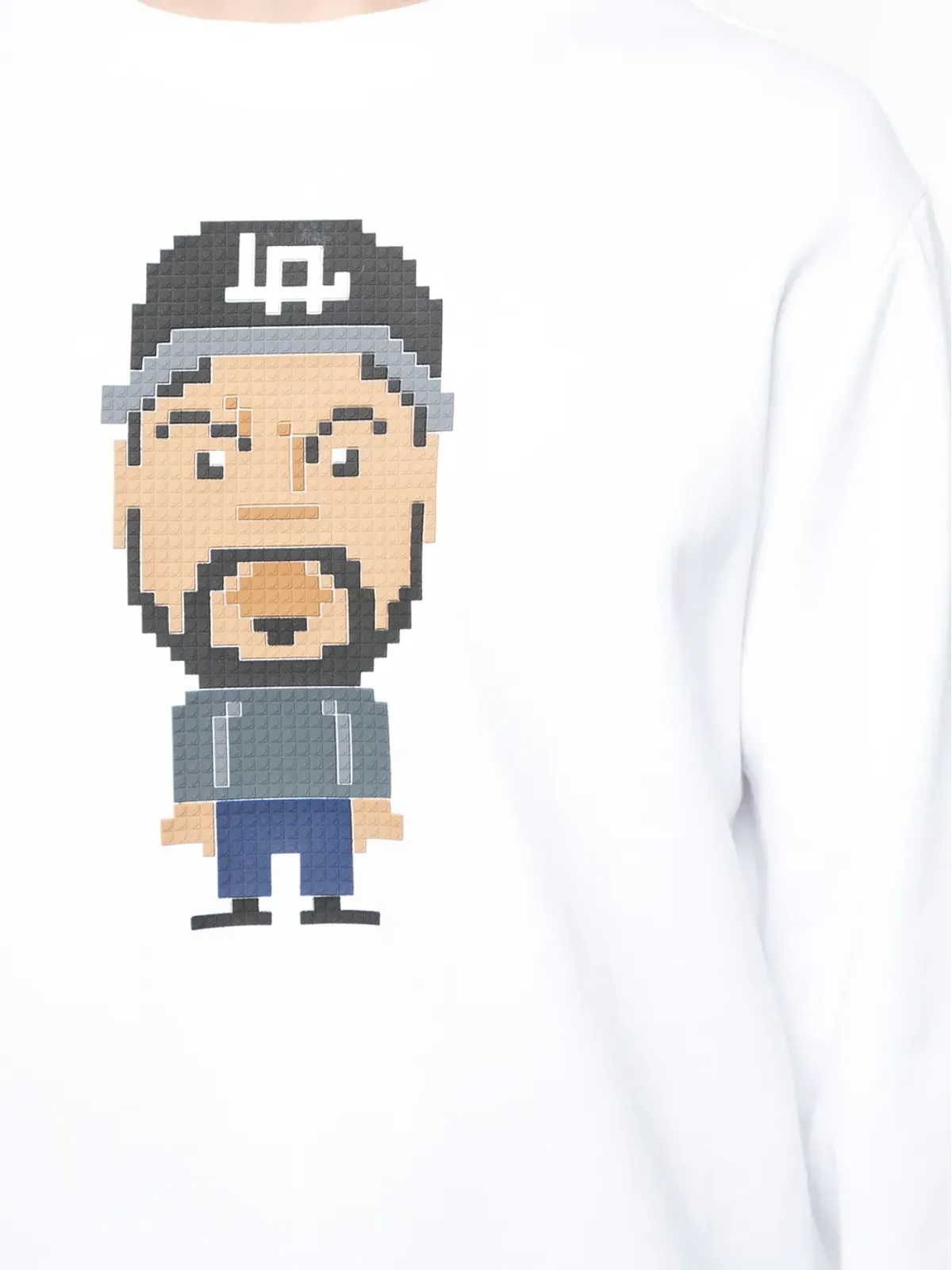Mostly Heard Rarely Seen 8-Bit CMPTNプリントスウェットシャツ - 画像5