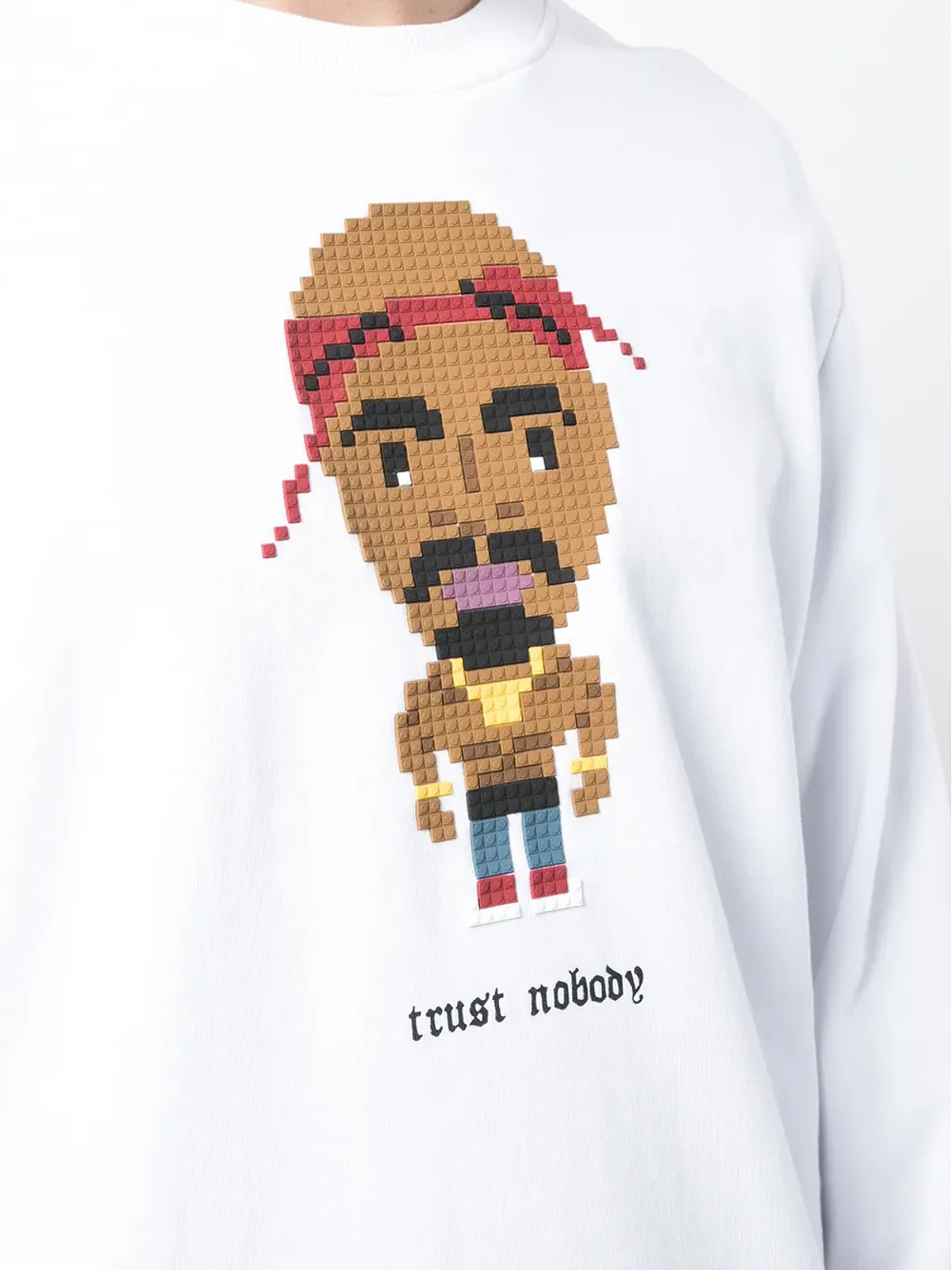 Mostly Heard Rarely Seen 8-Bit トラストノーバディ スウェットシャツ - 画像5