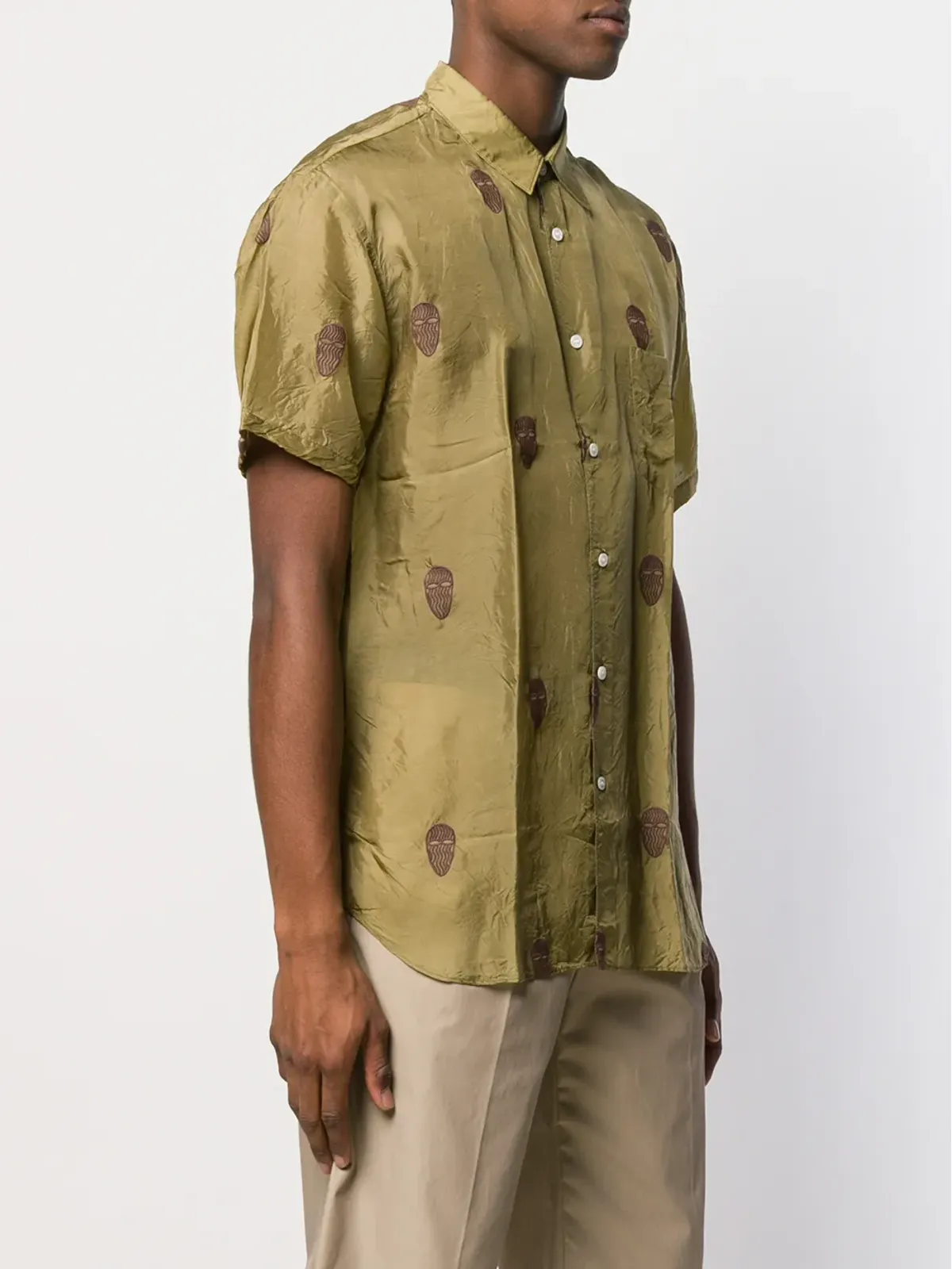 Comme Des Garçons Shirt マスクプリントシャツ - 画像3
