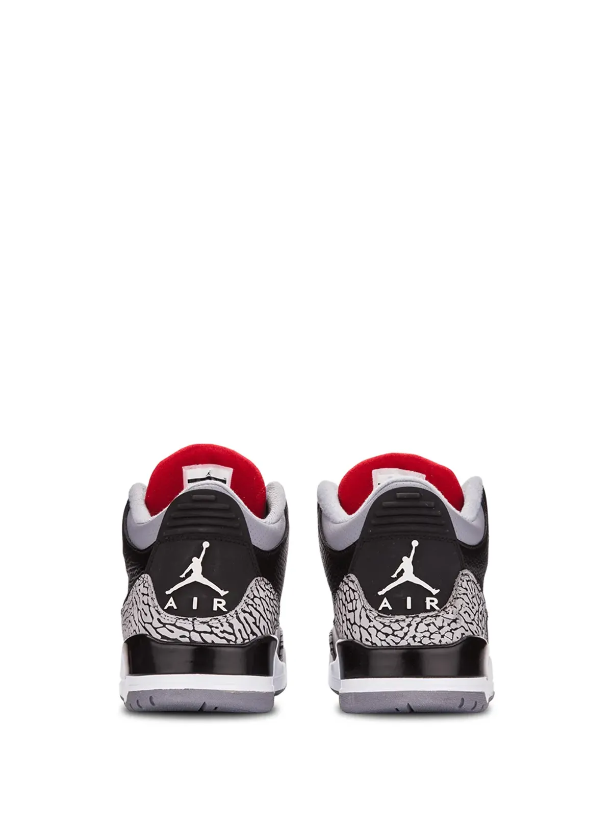 Jordan エアジョーダン 3 レトロ「ブラックセメント」スニーカー - 画像3
