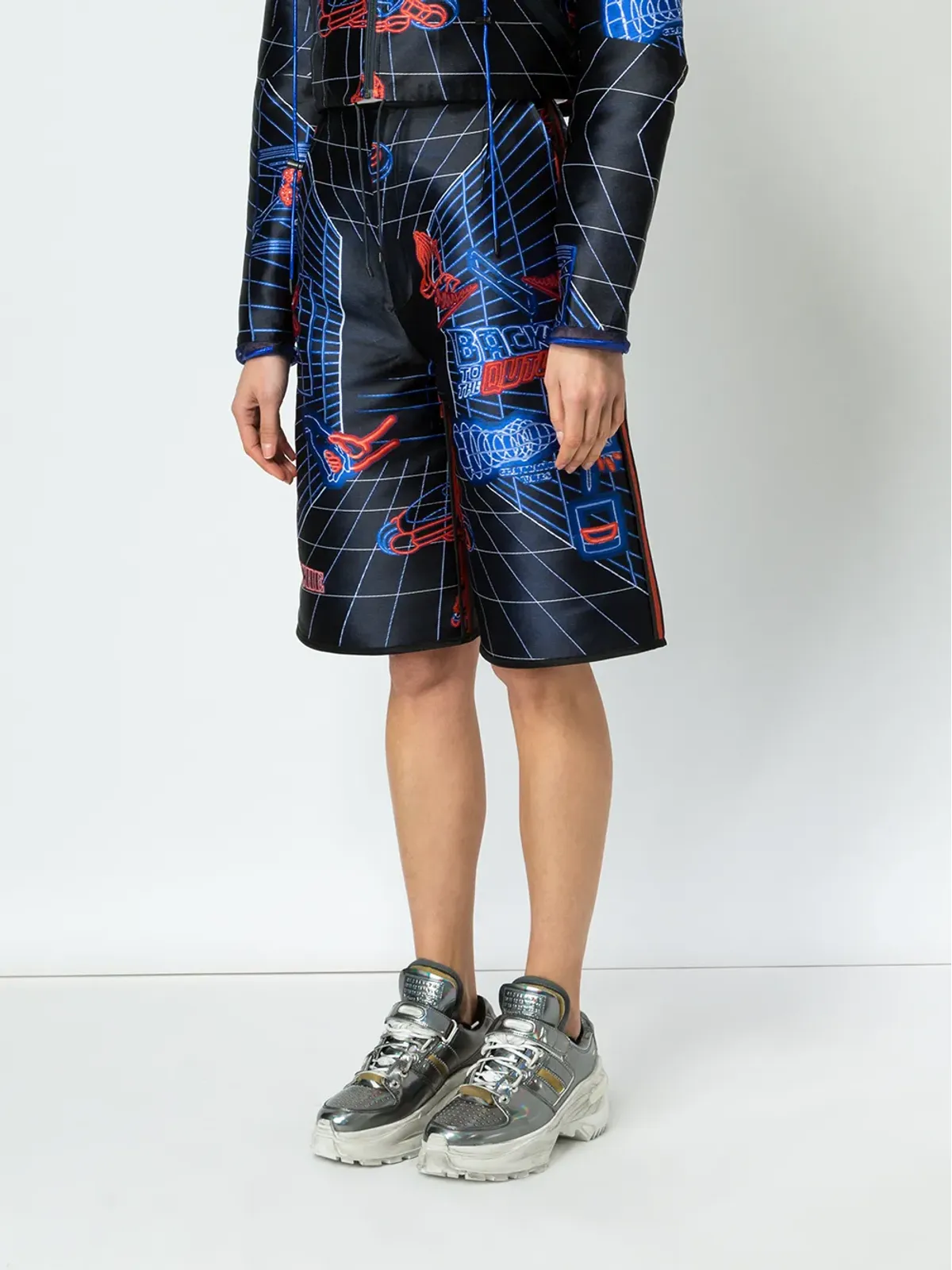 Quetsche 総柄ショートパンツ - 画像3