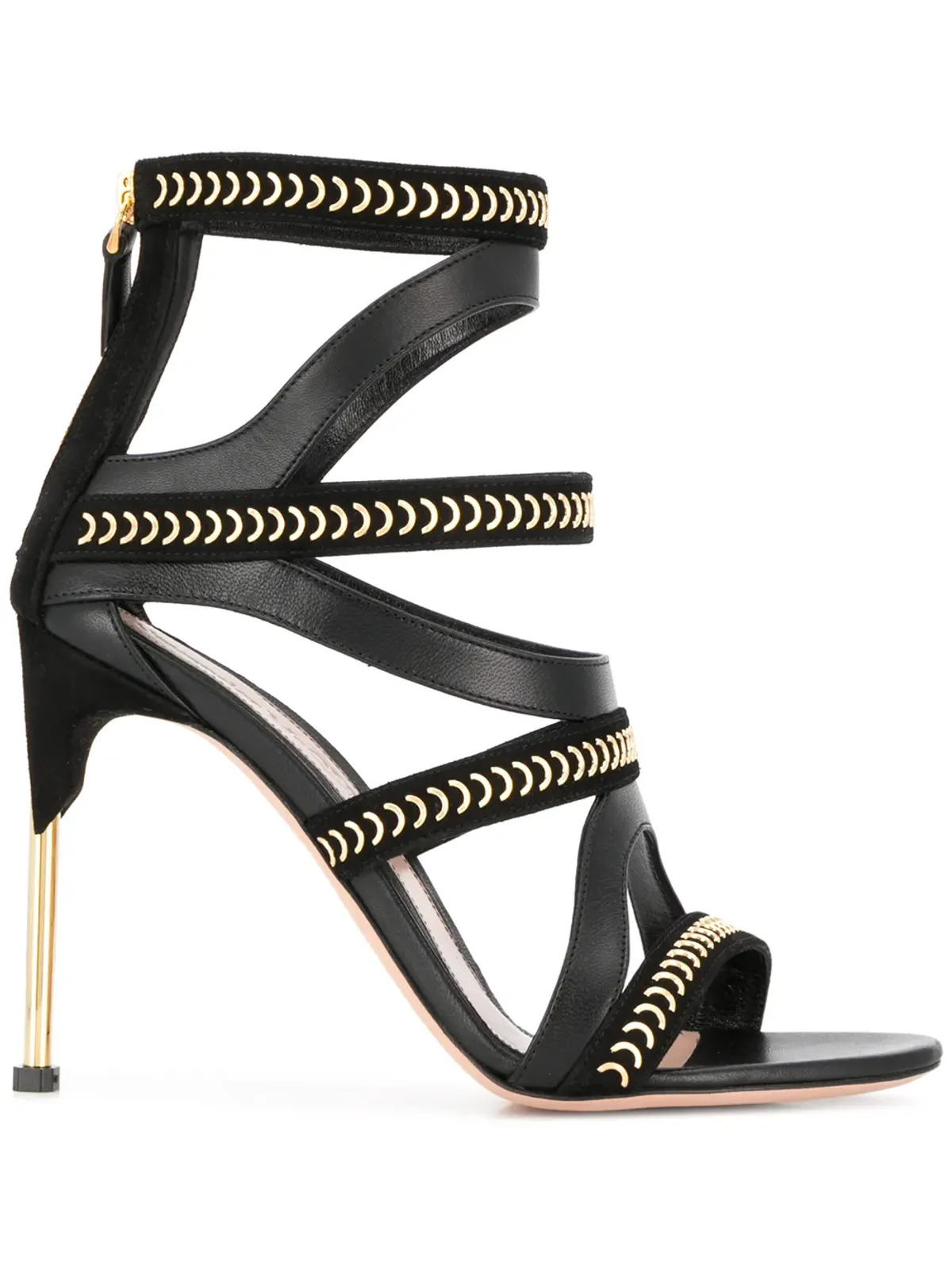 Alexander McQueen スタッズストラップサンダル - 画像1