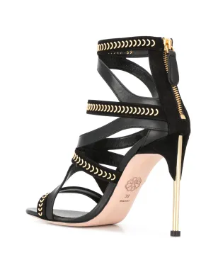 Alexander McQueen スタッズストラップサンダル - サムネイル3