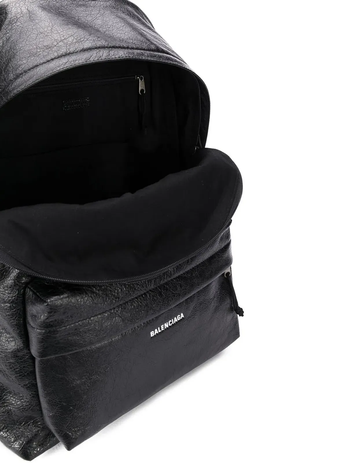 Balenciaga Explorer ロゴ・アップリケ バックパック - ブラック - 画像5