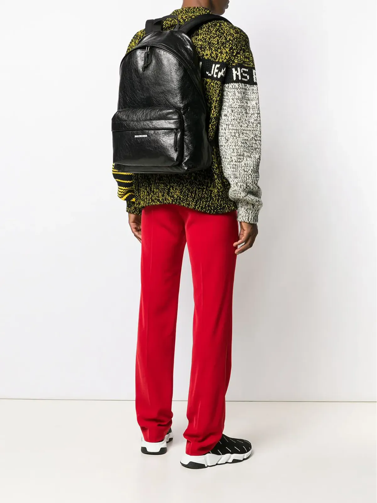 Balenciaga Explorer ロゴ・アップリケ バックパック - ブラック - 画像2