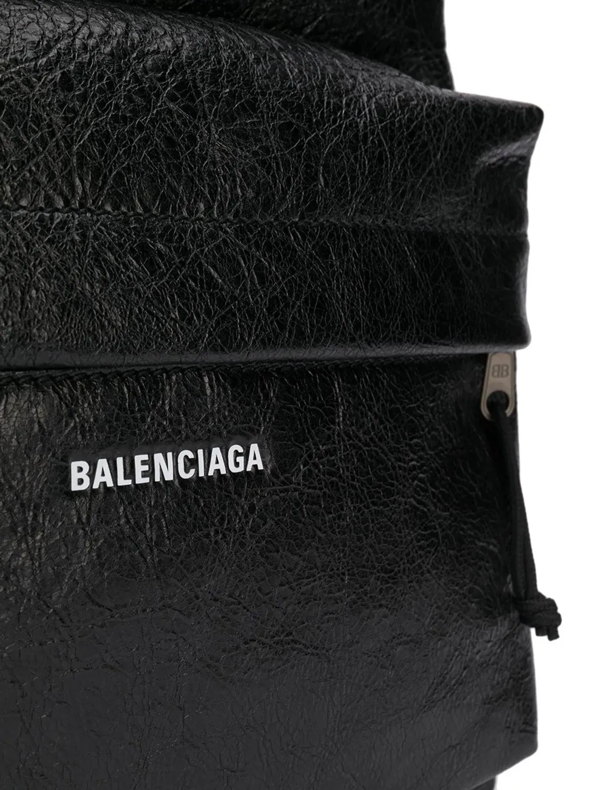 Balenciaga Explorer ロゴ・アップリケ バックパック - ブラック - 画像4