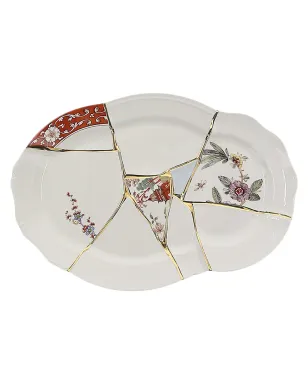 Seletti Kintsugi tray - White - サムネイル1