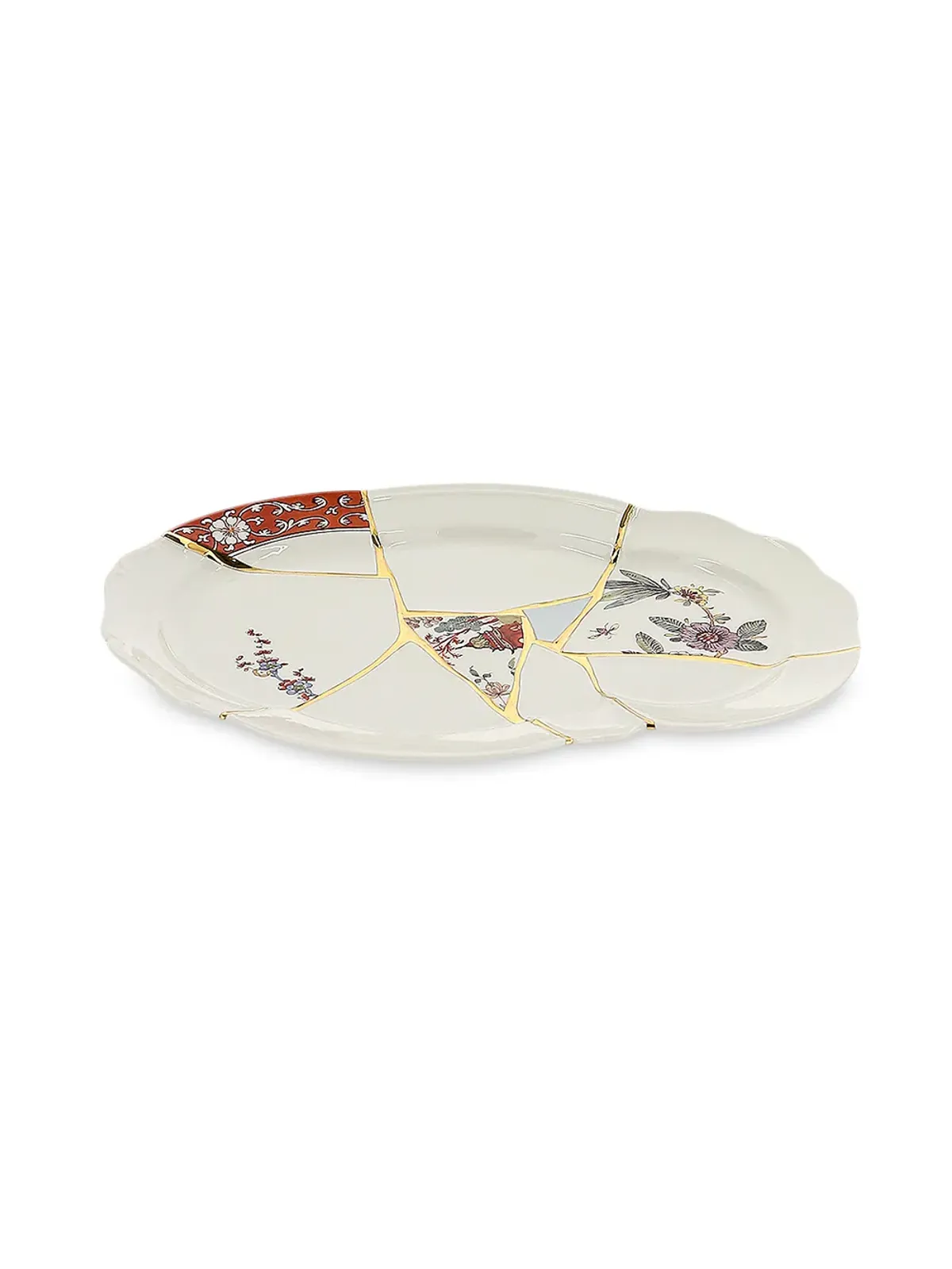 Seletti Kintsugi tray - White - 画像3