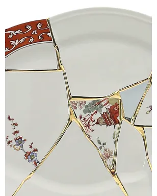 Seletti Kintsugi tray - White - サムネイル4