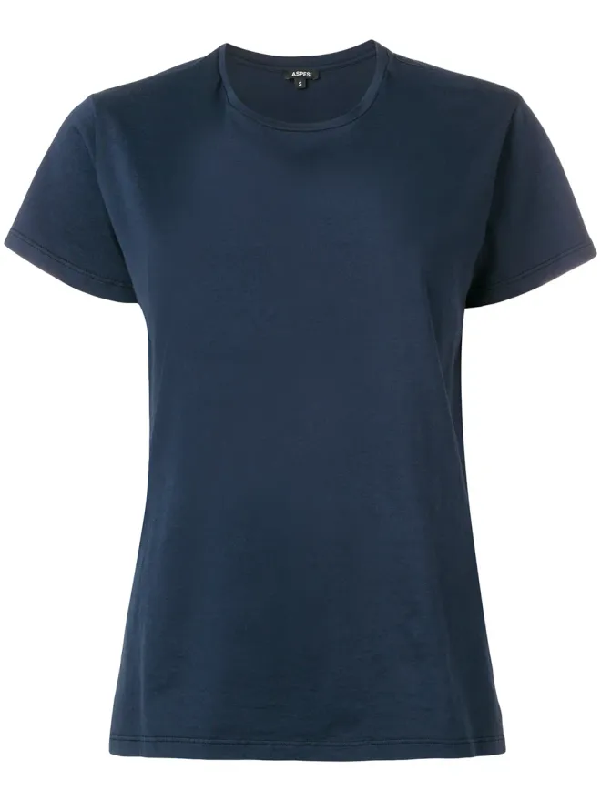 ASPESI ASPESI リラックスフィットTシャツ - Blueの商品画像