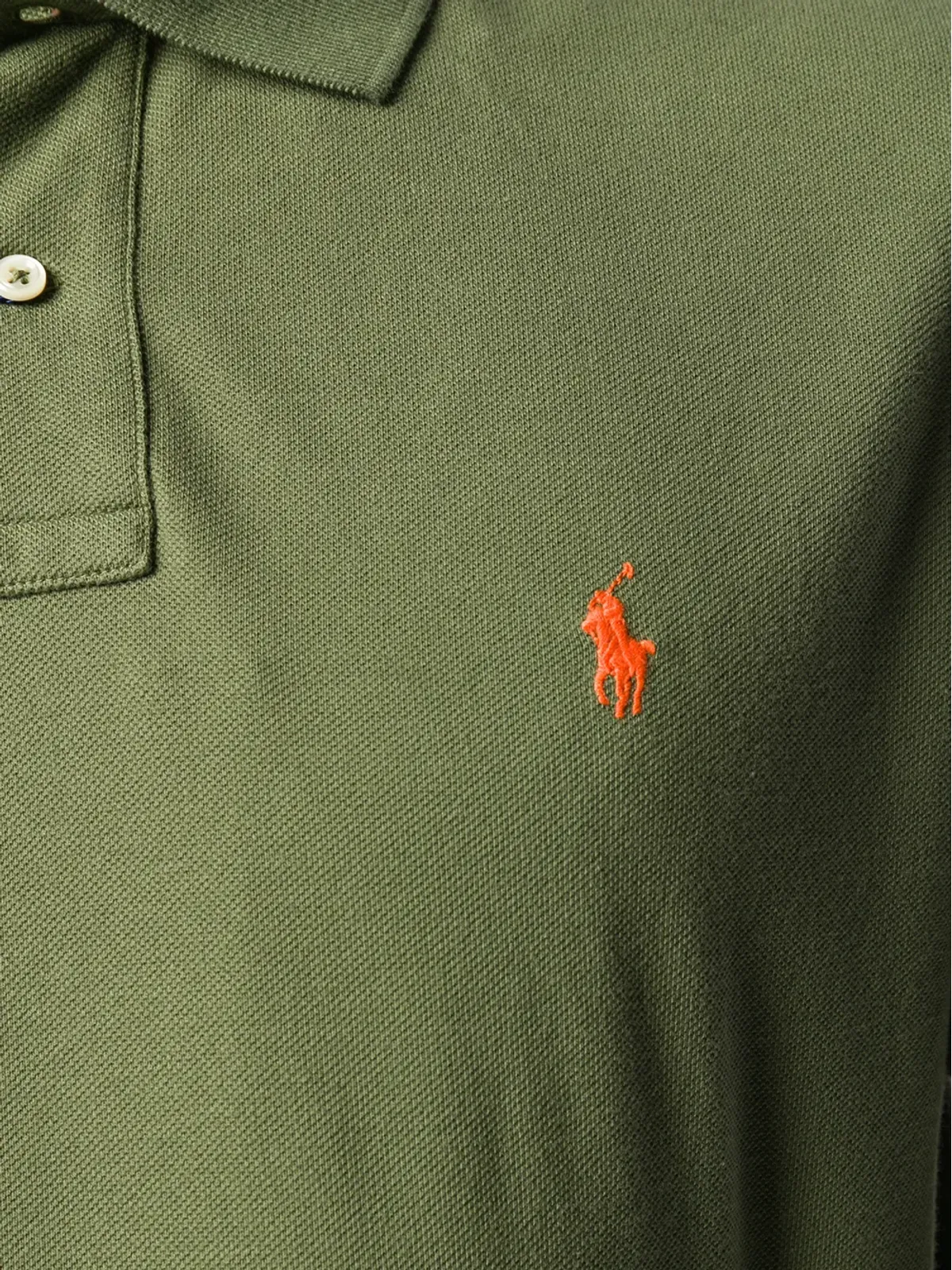 Polo Ralph Lauren 刺繍ロゴ ポロシャツ グリーン - 画像5