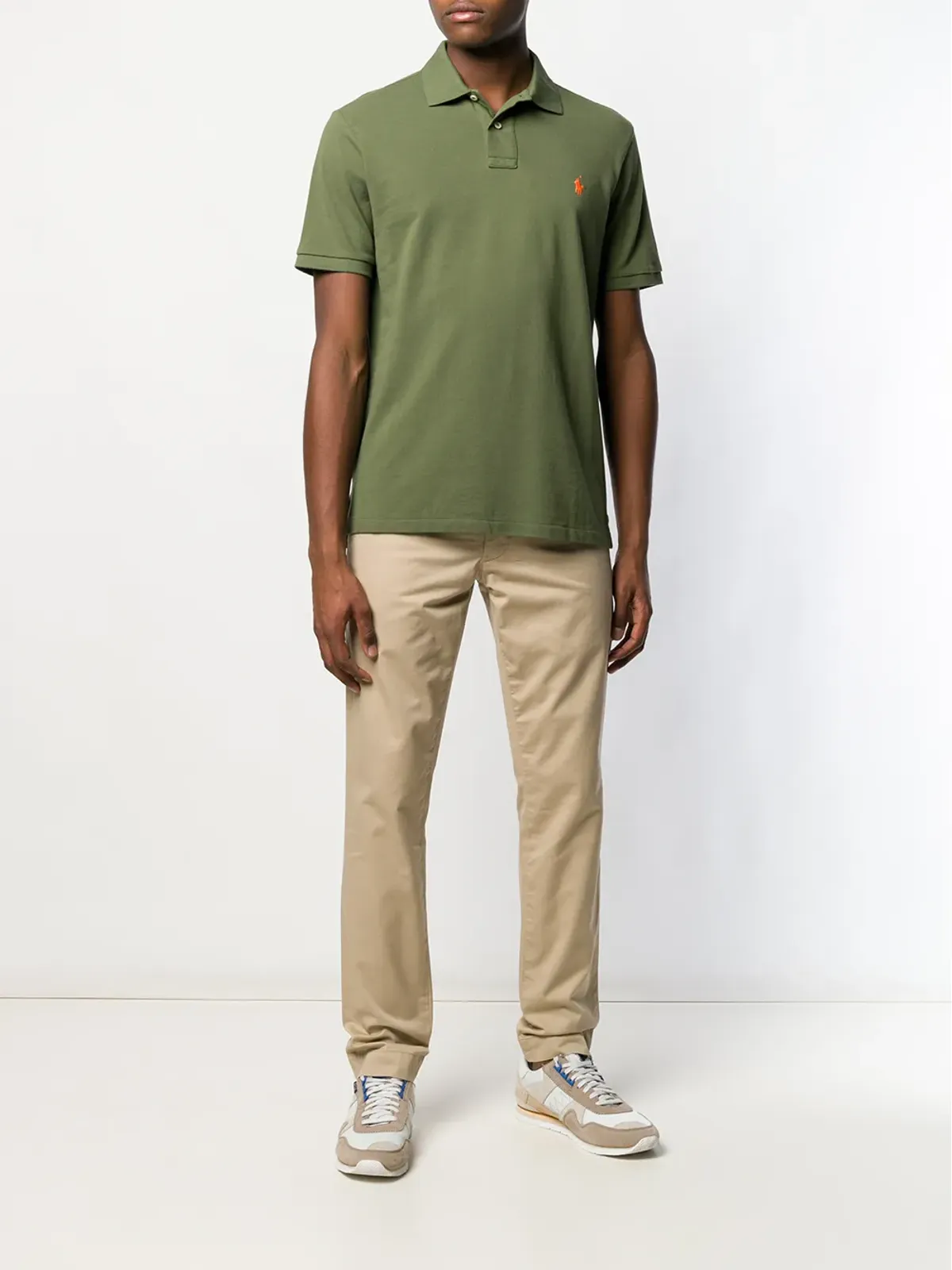 Polo Ralph Lauren 刺繍ロゴ ポロシャツ グリーン - 画像2