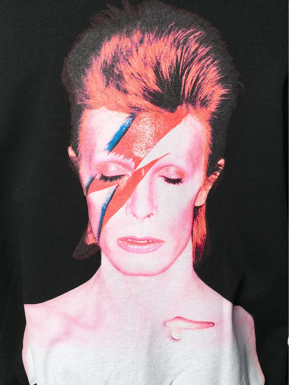 Ih Nom Uh Nit Bowie Flash フーディー（ブラック） - 画像5