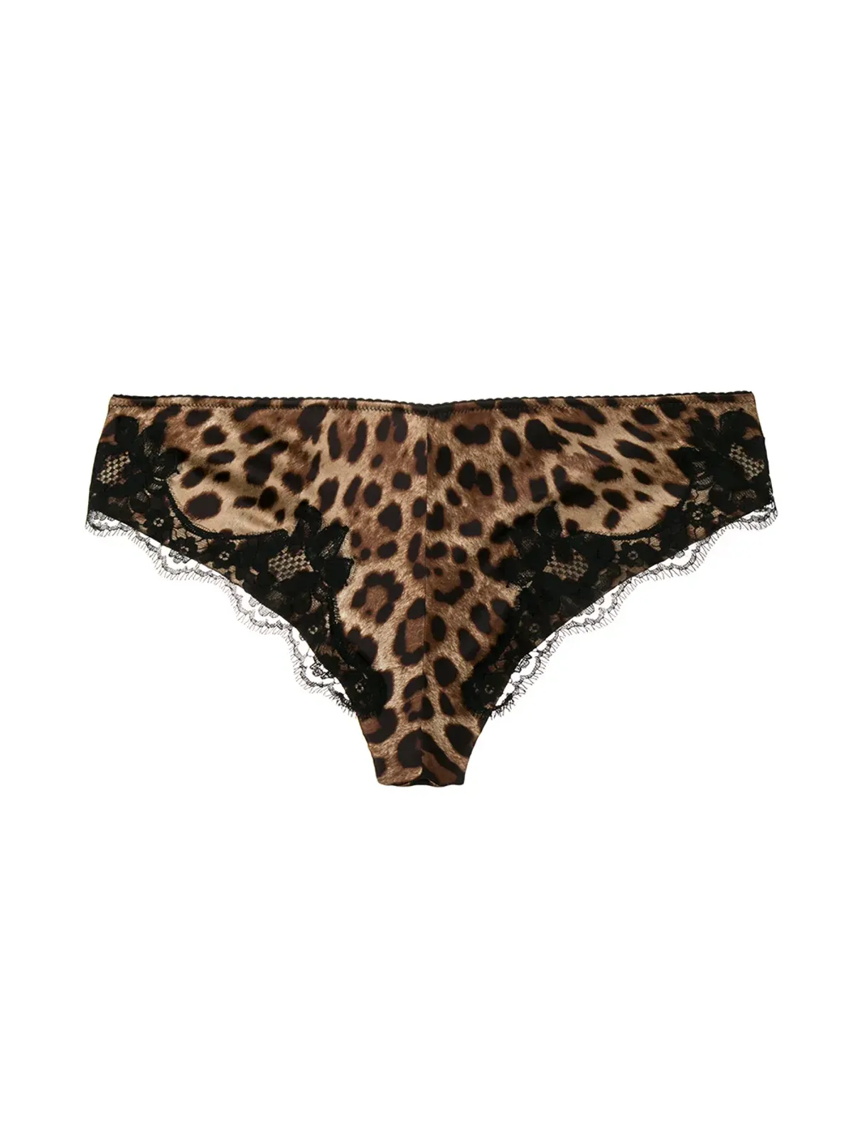 Dolce & Gabbana レオパード柄サテンブリーフ - 画像2