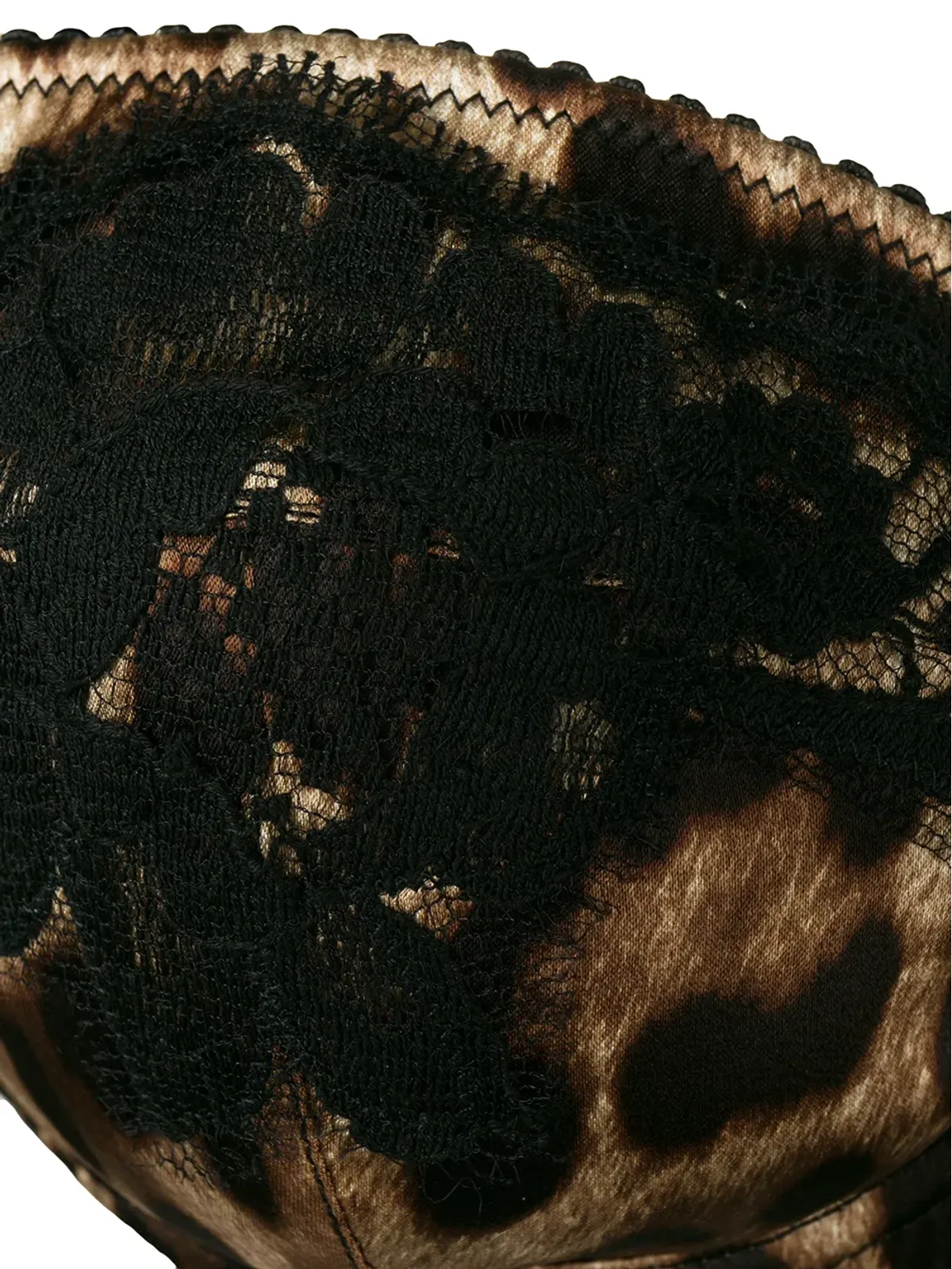 Dolce & Gabbana レオパード柄バルコネットブラ - 画像3