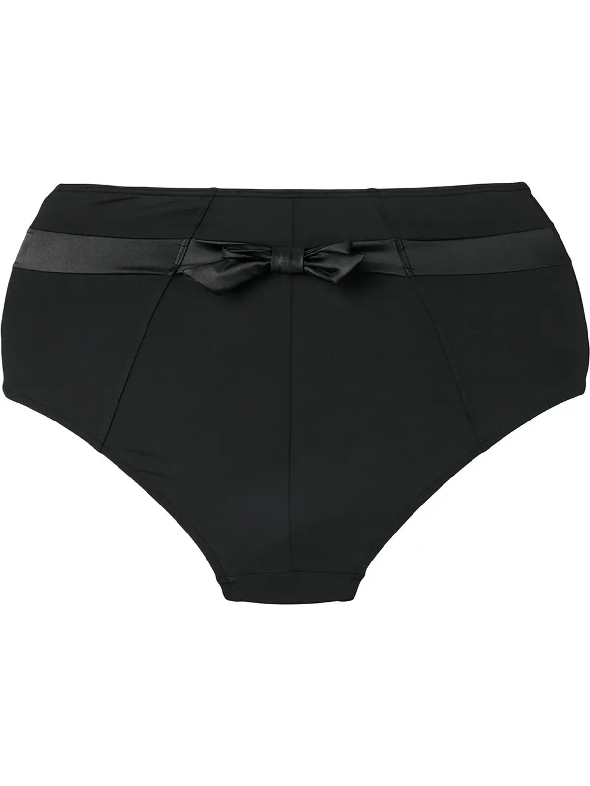 Marlies Dekkers Cache Coeur ハイウエストビキニブリーフ - ブラック - 画像1