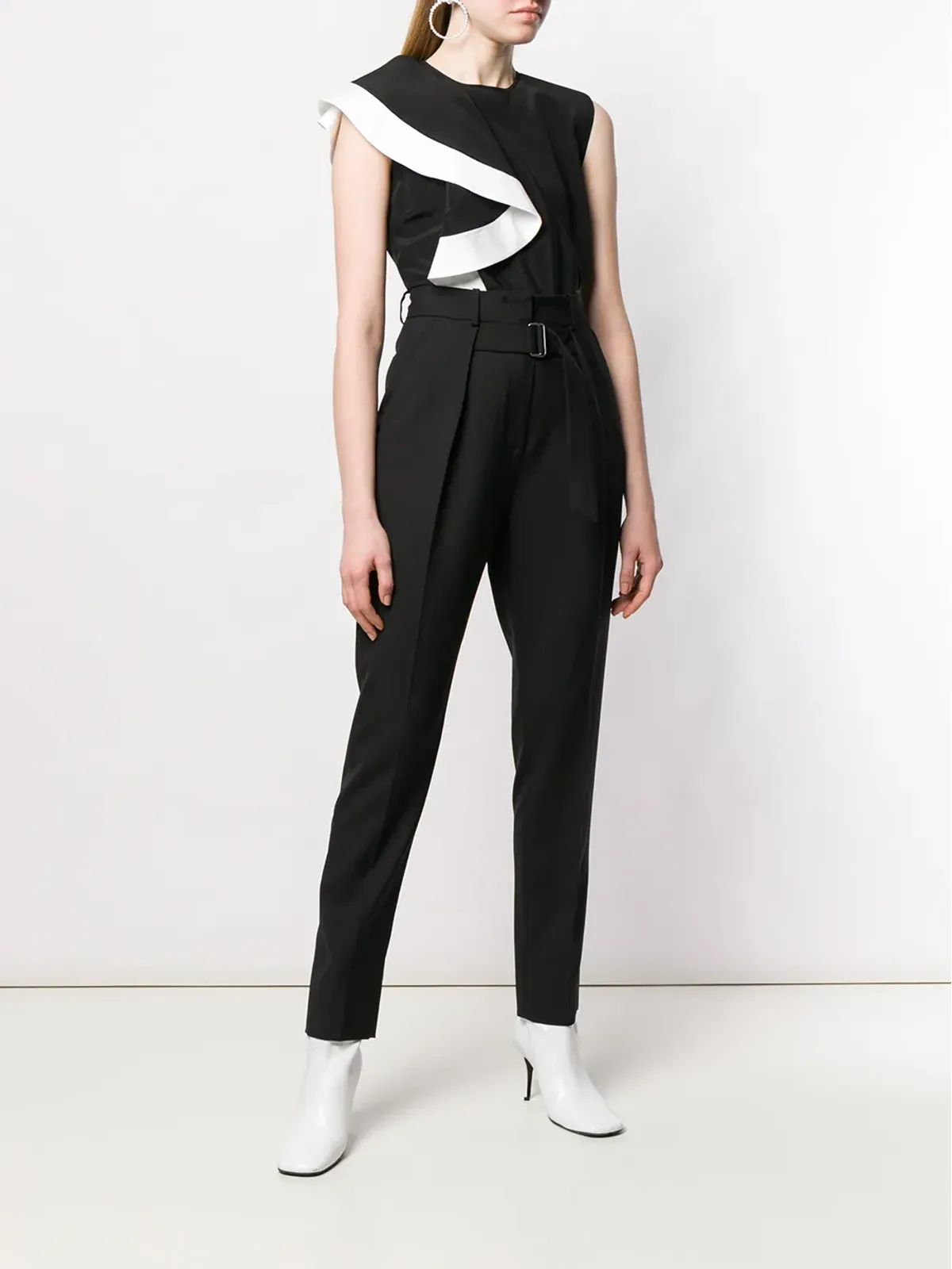 Givenchy プリーツハイライズパンツ - 画像2