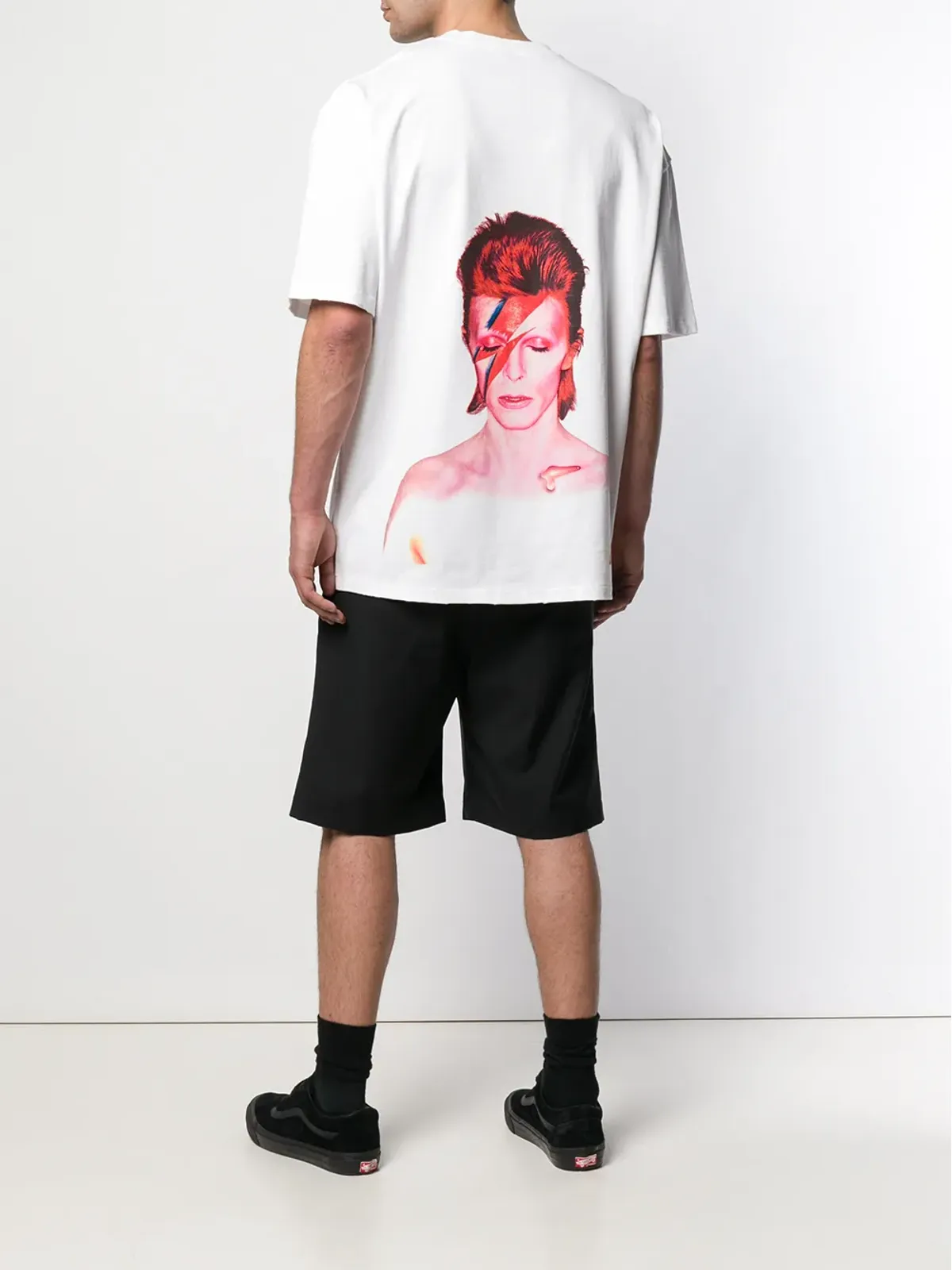 Ih Nom Uh Nit デヴィッド・ボウイのプリントTシャツ - 画像2