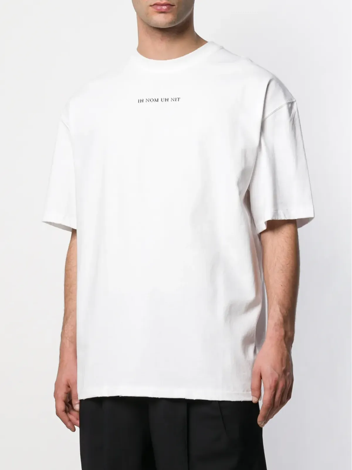 Ih Nom Uh Nit デヴィッド・ボウイのプリントTシャツ - 画像3