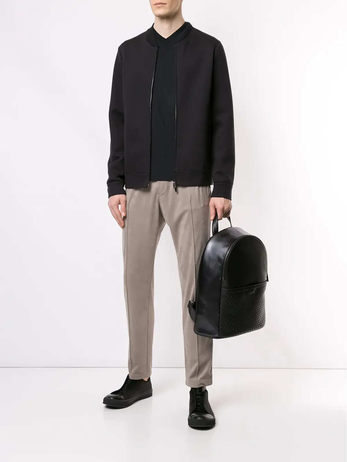 Giorgio Armani VネックTシャツ - 画像2