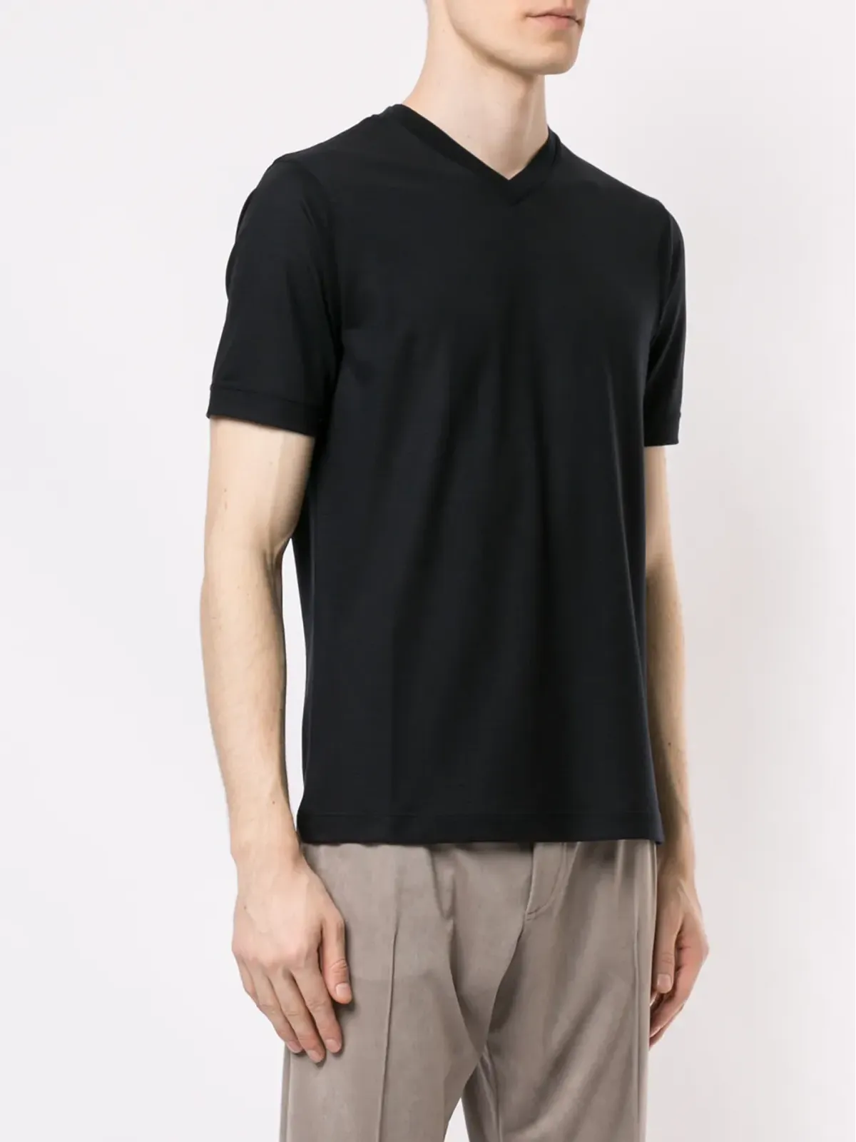Giorgio Armani VネックTシャツ - 画像3