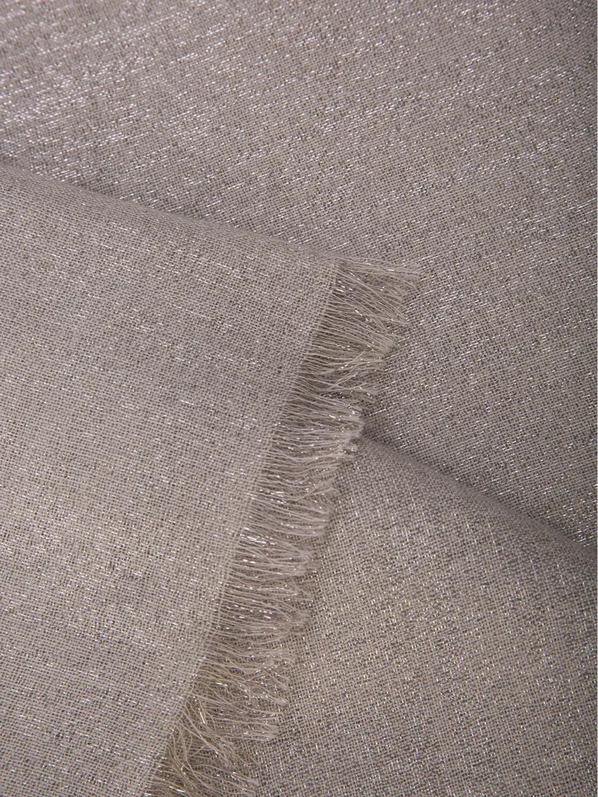 Brunello Cucinelli フリンジエッジスカーフ - 画像3