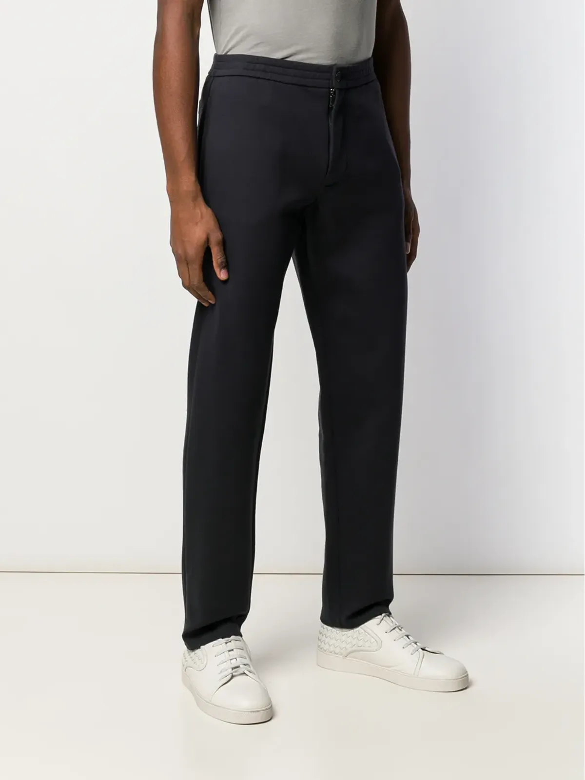 Giorgio Armani ストレートレッグパンツ - ブルー - 画像3