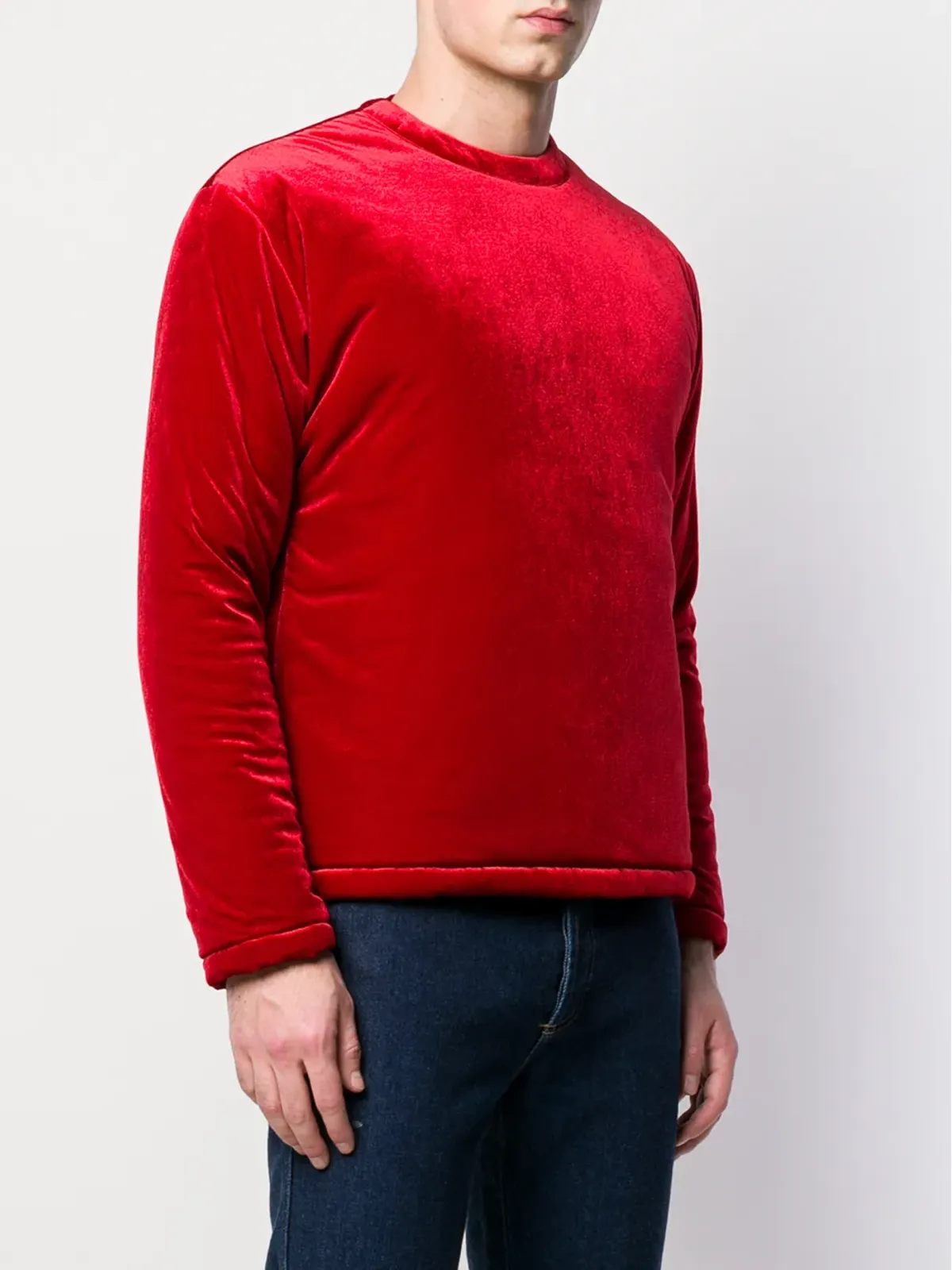 Jean Paul Gaultier Pre-Owned パッド入りベルベットジャンパー - 画像3