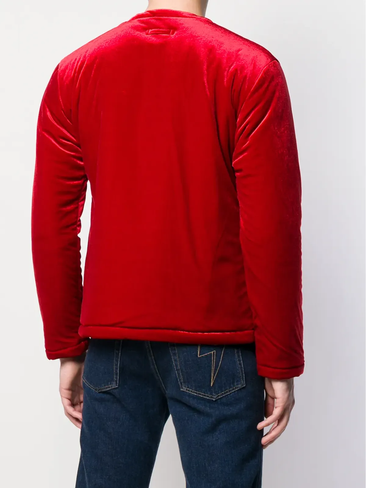 Jean Paul Gaultier Pre-Owned パッド入りベルベットジャンパー - 画像4