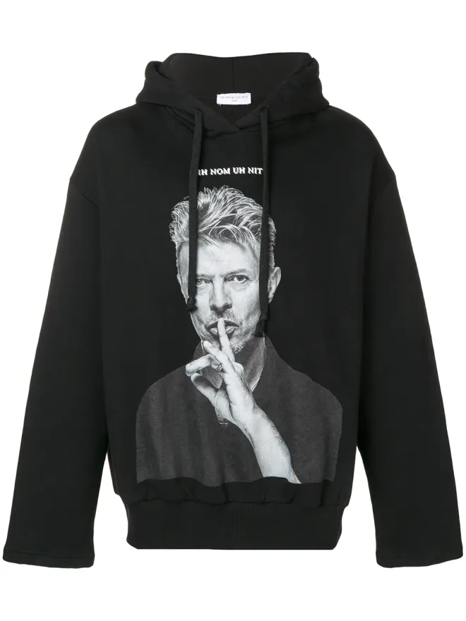 Ih Nom Uh Nit Ih Nom Uh Nit David Bowie プリント フーディの商品画像