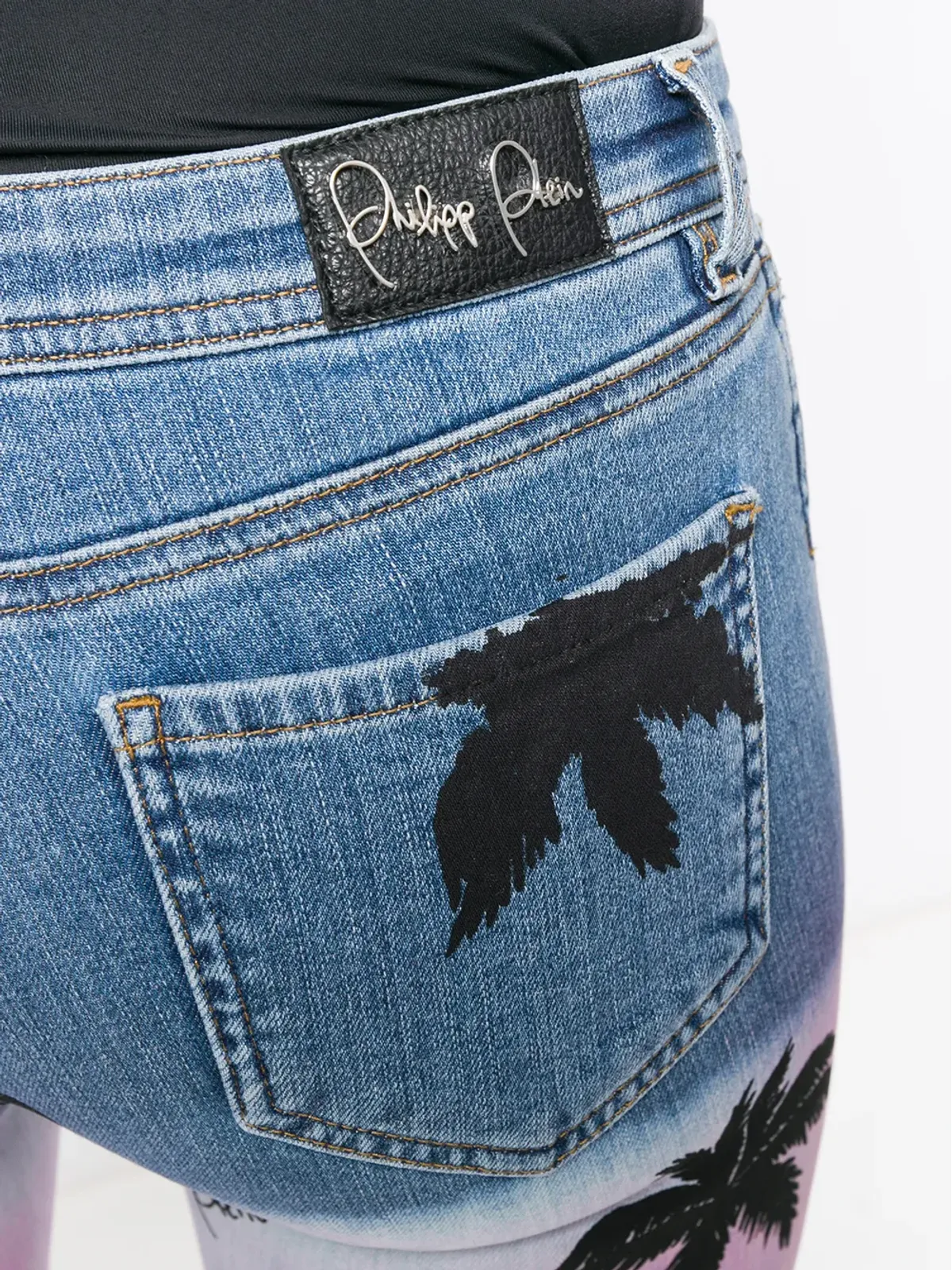 Philipp Plein アロハプレイン スキニージーンズ - 画像5